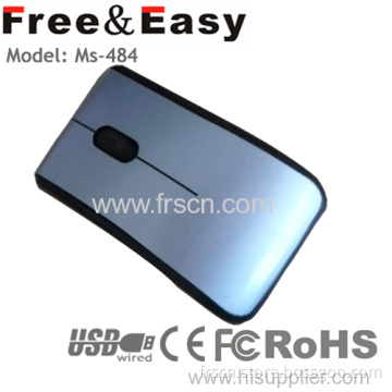 3d Wired Flat Mouse 